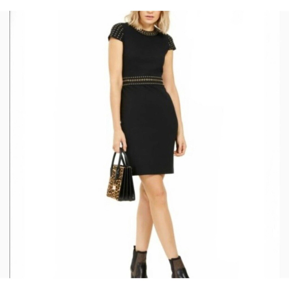 MICHAEL Michael Kors Grommet Trim Ponte Dress size Medium